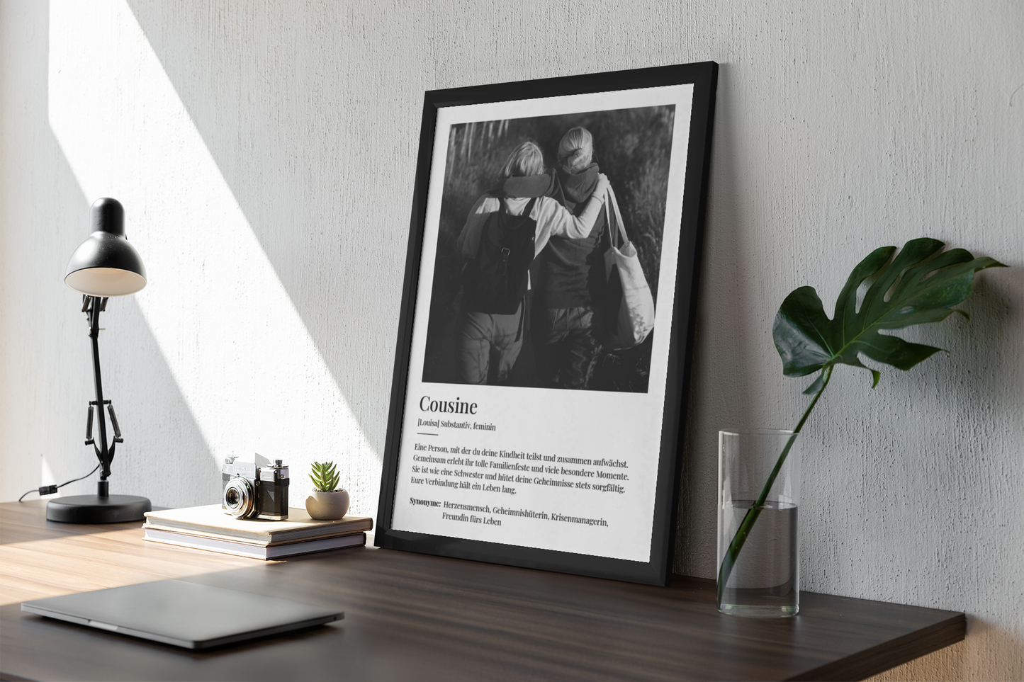 Fotoposter Cousine