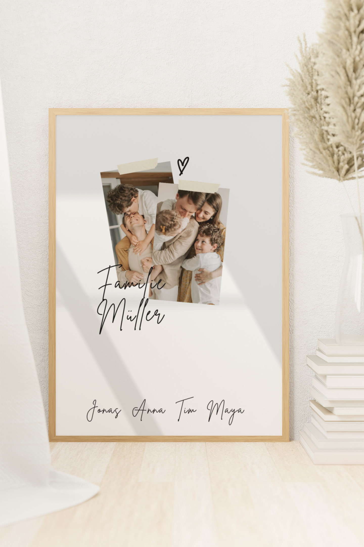 Fotoposter Familie