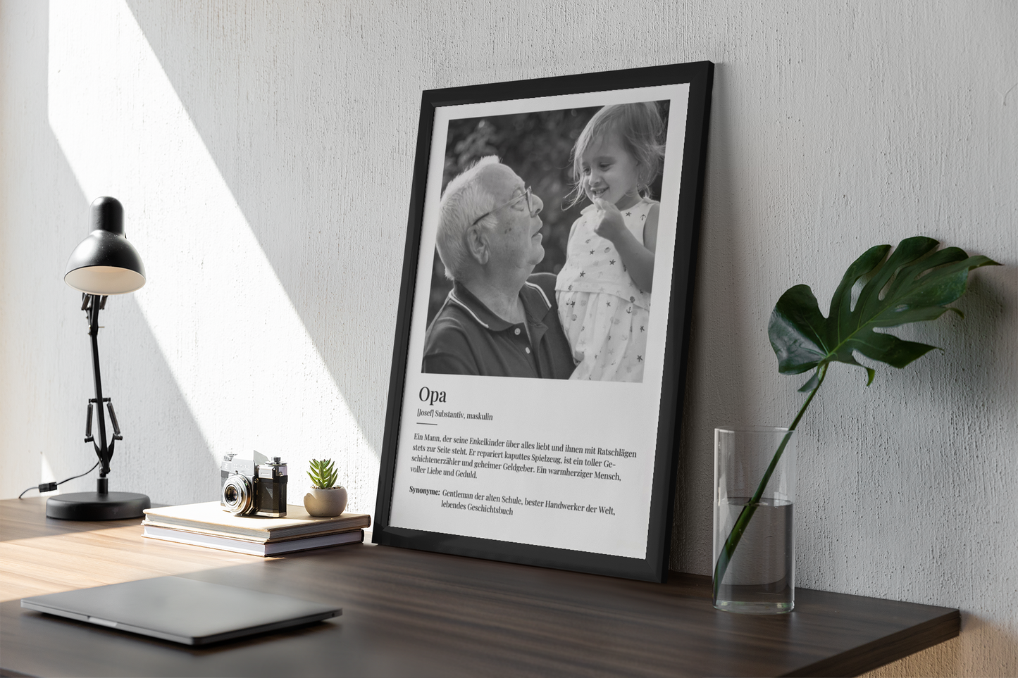 Fotoposter Opa