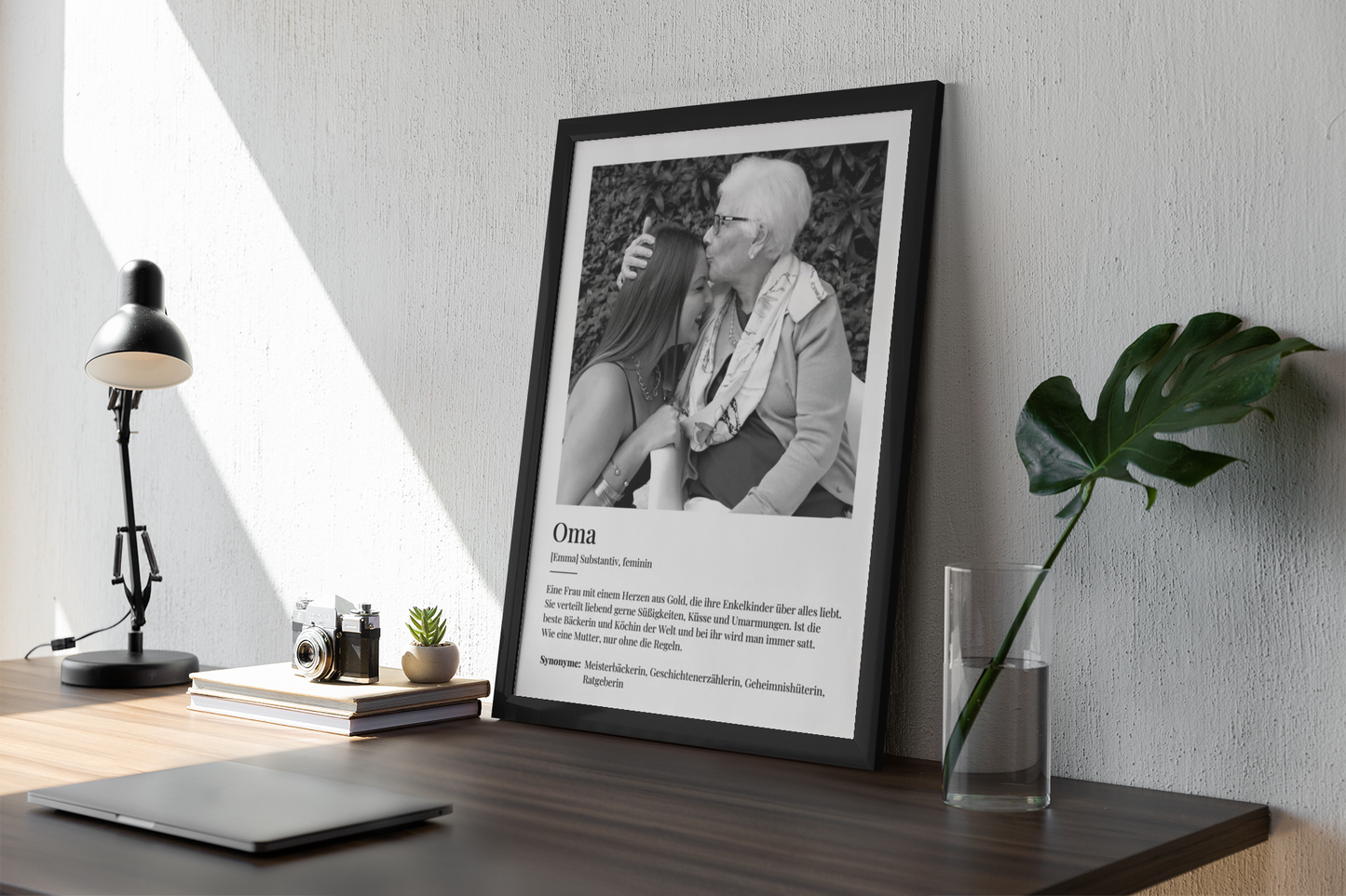Fotoposter Oma