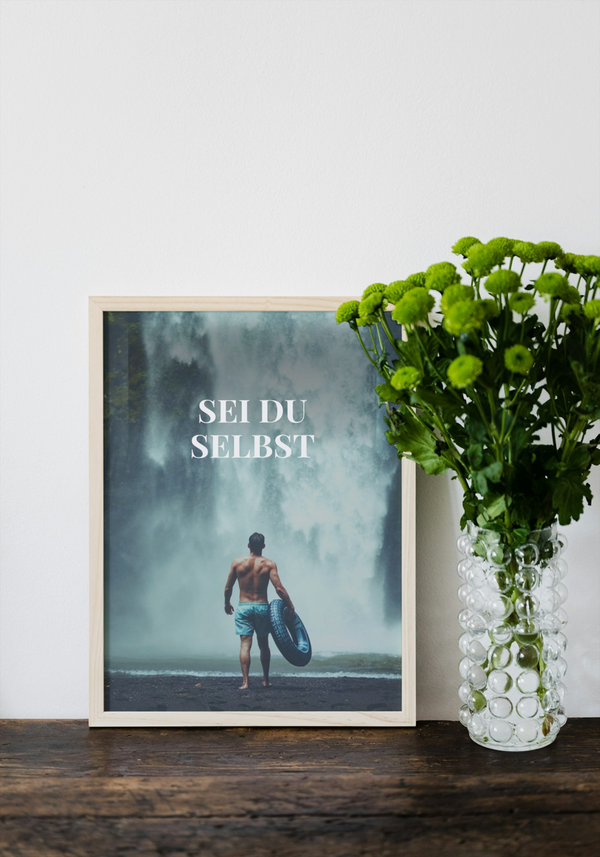 Motivationsbild "Sei du selbst"