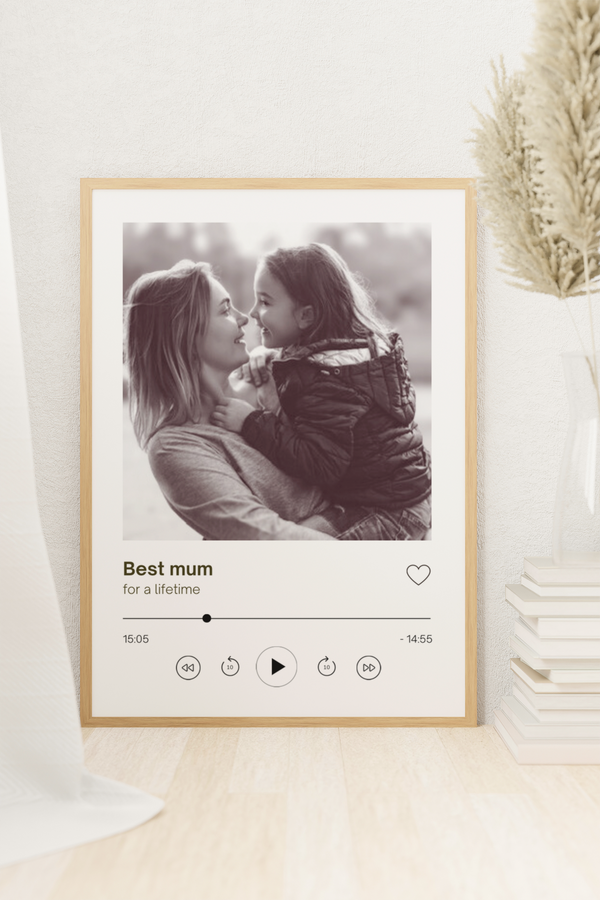Fotoposter Musiktitel
