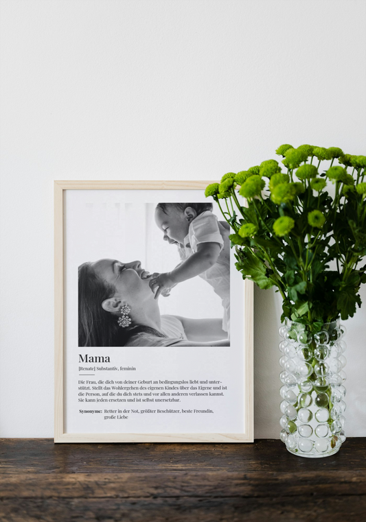 Fotoposter Mama