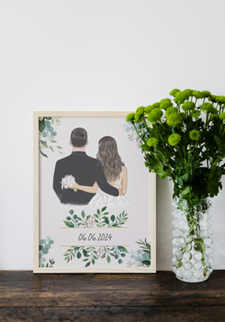 Fotoposter "Ehepaar"