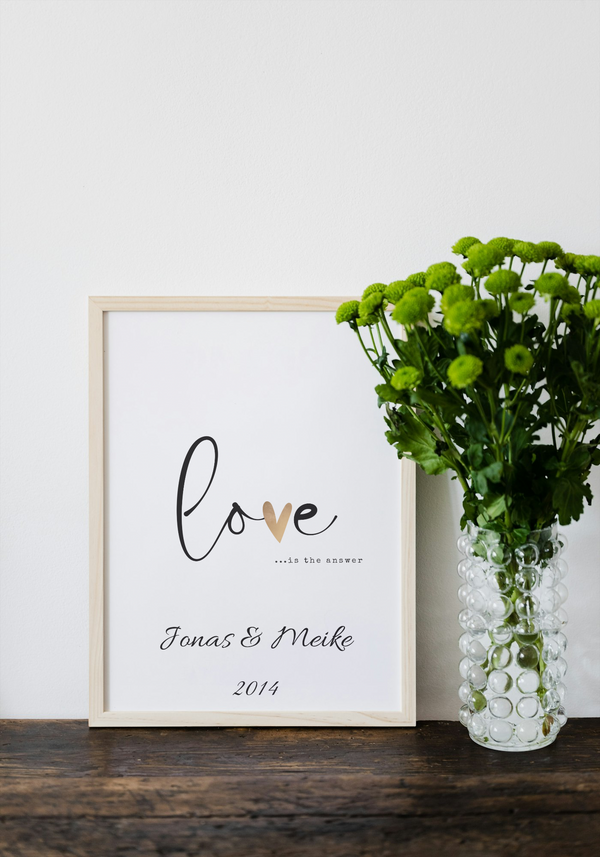 Fotoposter "Love"
