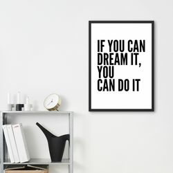 Motivationsbild "Du kannst es schaffen"