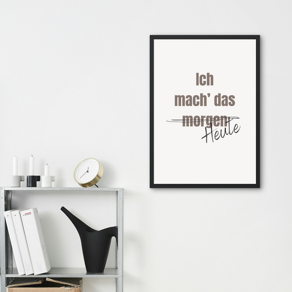 Motivationsbild "Heute"