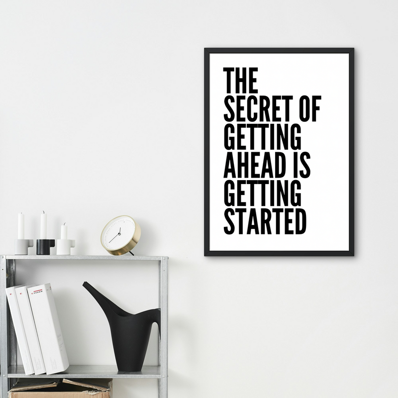 Motivationsbild "Einfach Anfangen"
