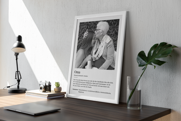 Fotoposter Oma