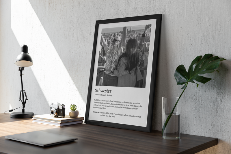 Fotoposter Schwester