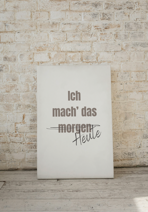 Motivationsbild "Heute"
