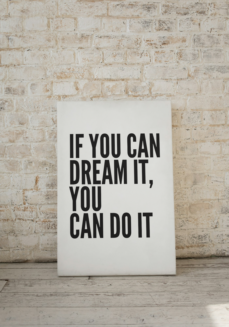 Motivationsbild "Du kannst es schaffen"